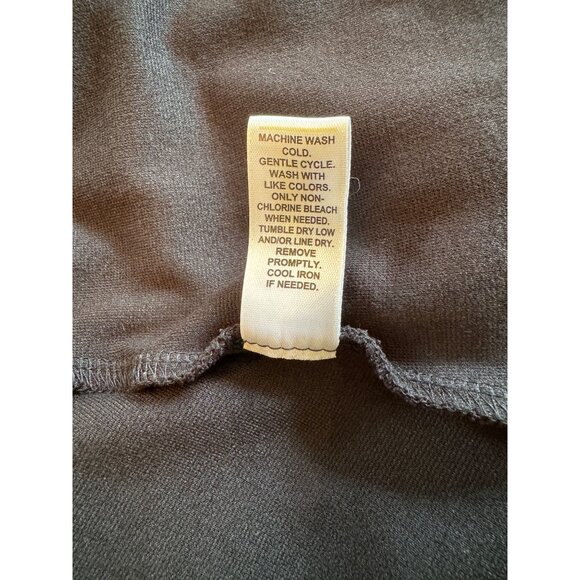 C est 1946 Blazer 18W Black Blended Fabric Single Breasted Ruched Sleeves - Picture 9 of 9